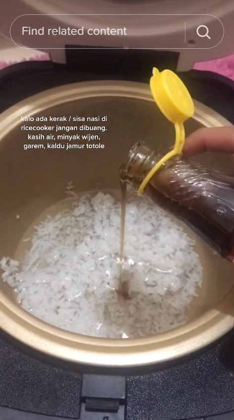 Cukup tambah 3 bahan, ini cara mengubah kerak nasi jadi bubur yang super lembut dan gurih
