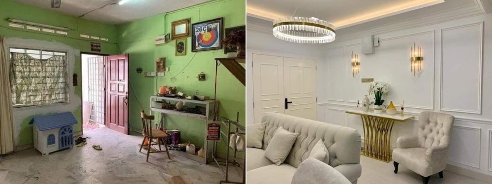 makeover rumah tua © Facebook