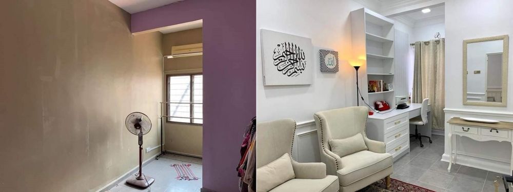 makeover rumah tua © Facebook