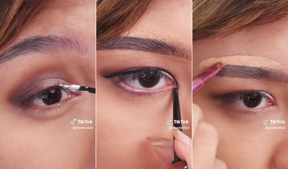 recreate makeup Jisoo © TikTok