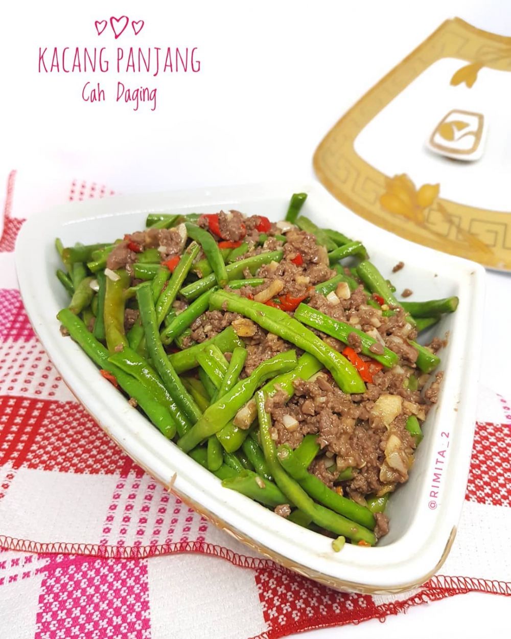13 Resep cah kacang panjang lezat, sederhana, praktis, dan menggugah selera