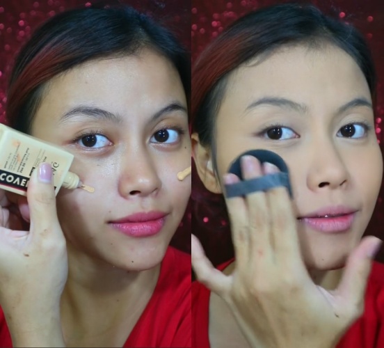 wanita recreate makeup Nagita Slavina © TikTok