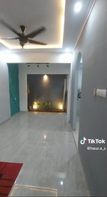rumah subsidi tipe 28 disulap © TikTok