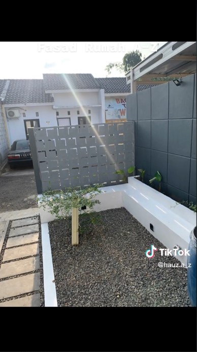 rumah subsidi tipe 28 disulap © TikTok
