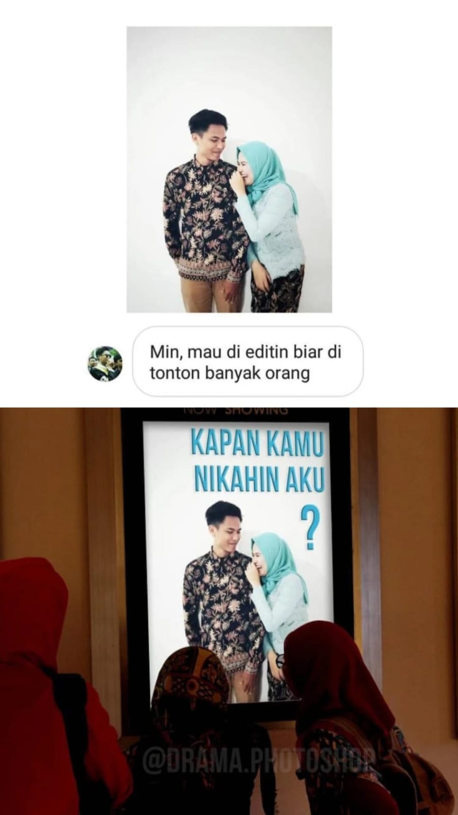 minta edit foto gratisan © Instagram minta edit foto gratisan © Instagram