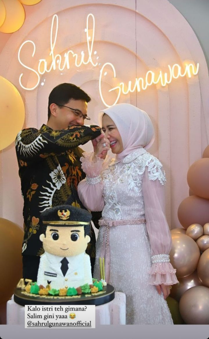 ulang tahun Sahrul Gunawan ke-47 © Instagram ulang tahun Sahrul Gunawan ke-47 © Instagram