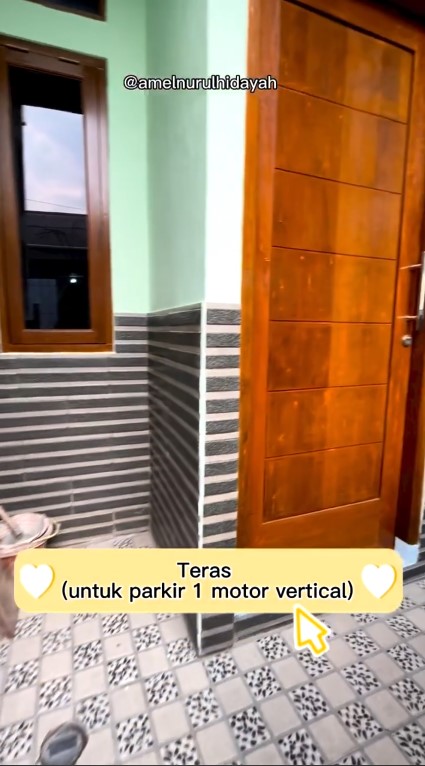 Bangun rumah dengan luas tanah 25 m © Instagram