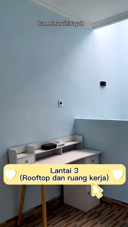 Bangun rumah dengan luas tanah 25 m © Instagram