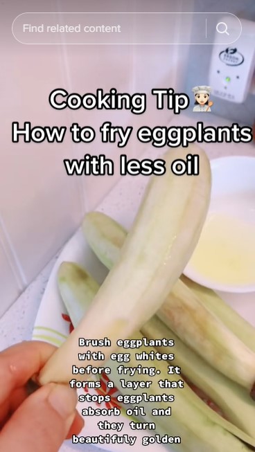 Bukan diberi tepung, begini trik goreng terong biar tidak banyak menyerap minyak