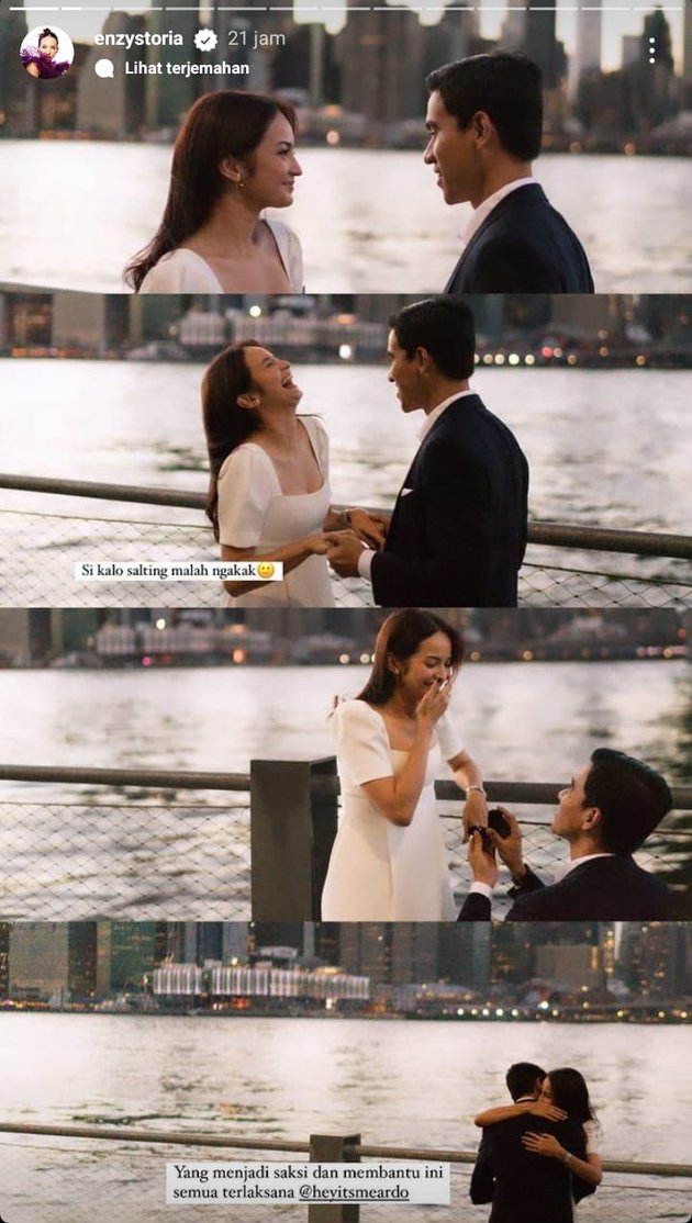 potret prewedding Enzy Storia bareng suami © 2023 berbagai sumber