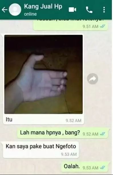 Chat lucu transaksi online Berbagai sumber Chat lucu transaksi online Berbagai sumber