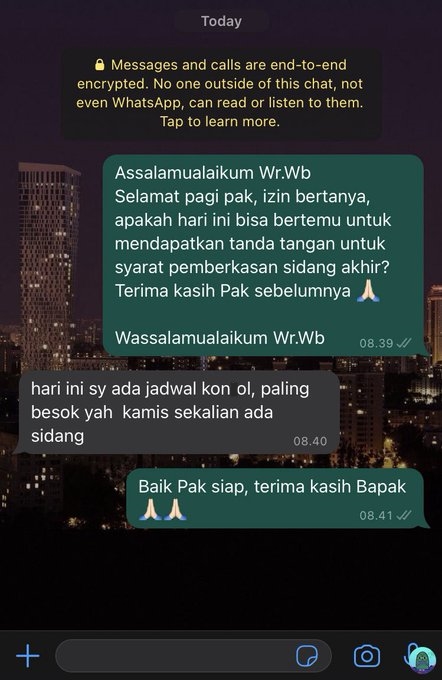 chat lucu dengan dosen pembimbing Berbagai sumber chat lucu dengan dosen pembimbing Berbagai sumber