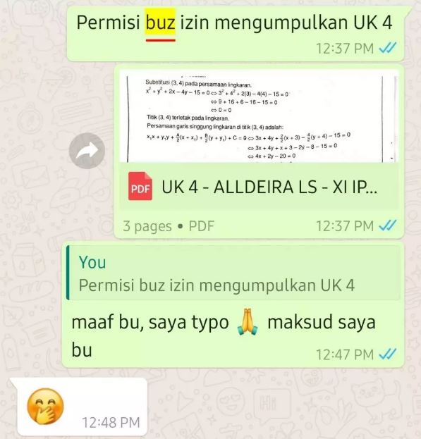 chat lucu dengan dosen pembimbing Berbagai sumber chat lucu dengan dosen pembimbing Berbagai sumber