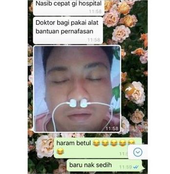 Chat lucu pura-pura sakit Berbagai sumber Chat lucu pura-pura sakit Berbagai sumber