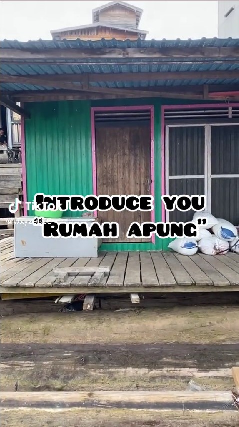 rumah apung sederhana tapi rapi dan nyaman © TikTok/@wxyz9333 rumah apung sederhana tapi rapi dan nyaman © TikTok/@wxyz9333