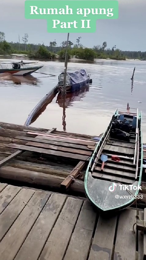 rumah apung sederhana tapi rapi dan nyaman © TikTok/@wxyz9333 rumah apung sederhana tapi rapi dan nyaman © TikTok/@wxyz9333