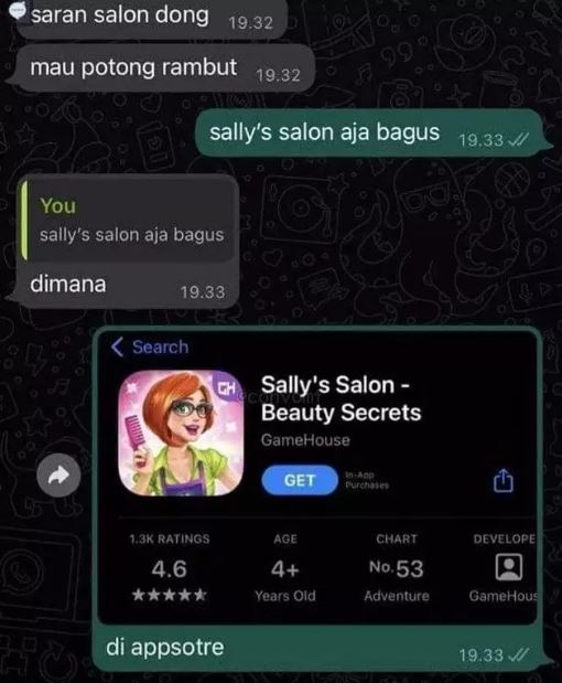 Chat lucu dikira serius malah bercanda Berbagai sumber