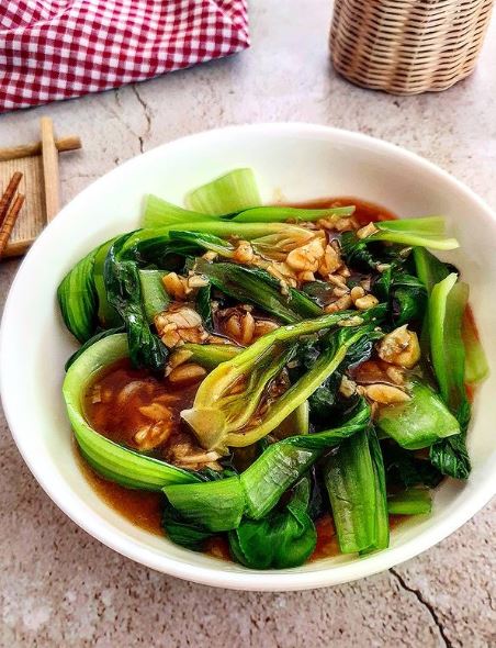 11 Resep olahan sawi hijau dan pakcoy ala restoran mewah, enak serta mudah ditiru