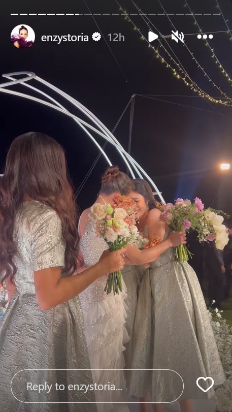 resepsi pernikahan Enzy Storia © berbagai sumber