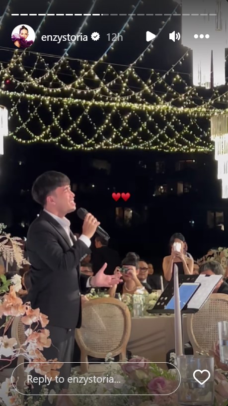 resepsi pernikahan Enzy Storia © berbagai sumber