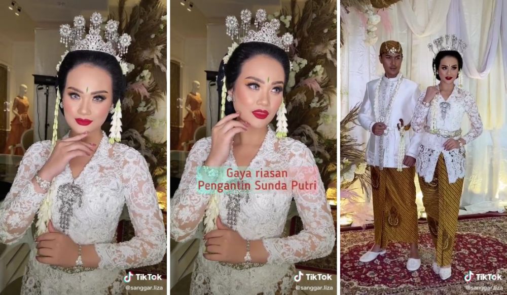 pengantin sunda putri © TikTok pengantin sunda putri © TikTok