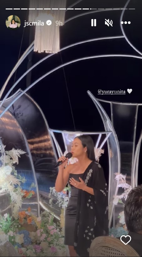 resepsi pernikahan Enzy Storia © berbagai sumber