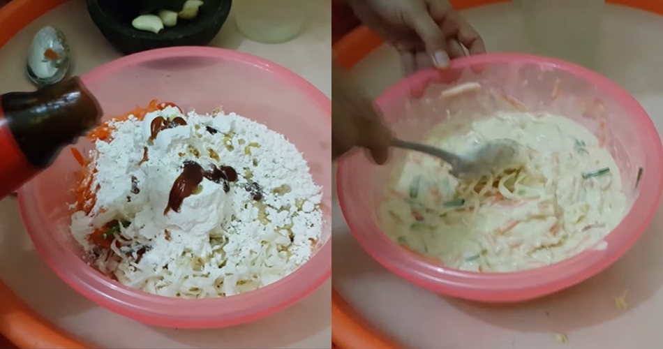 Trik mengolah adonan bakwan sayur biar teksturnya nggak keras, wangi, dan lebih gurih