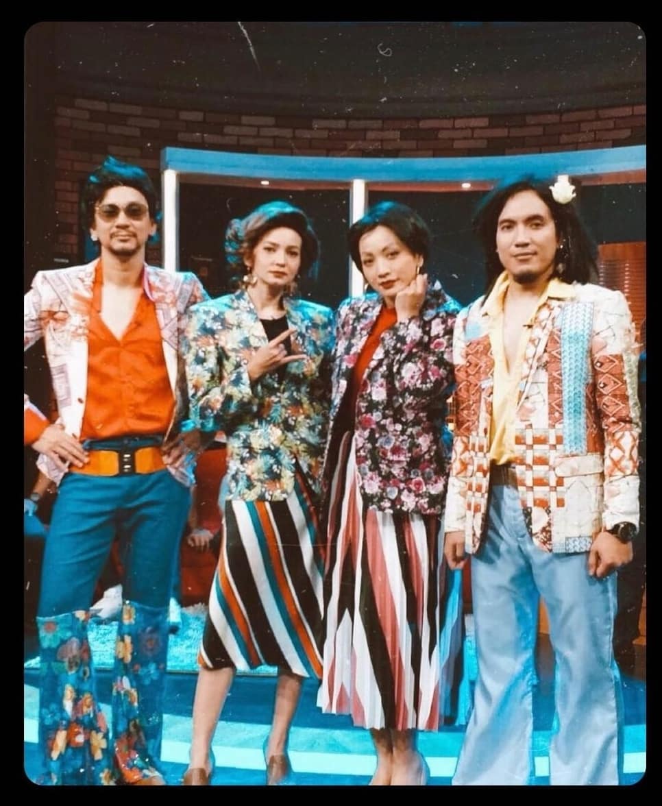 kebersamaan enzy dan host tonight show © berbagai sumber