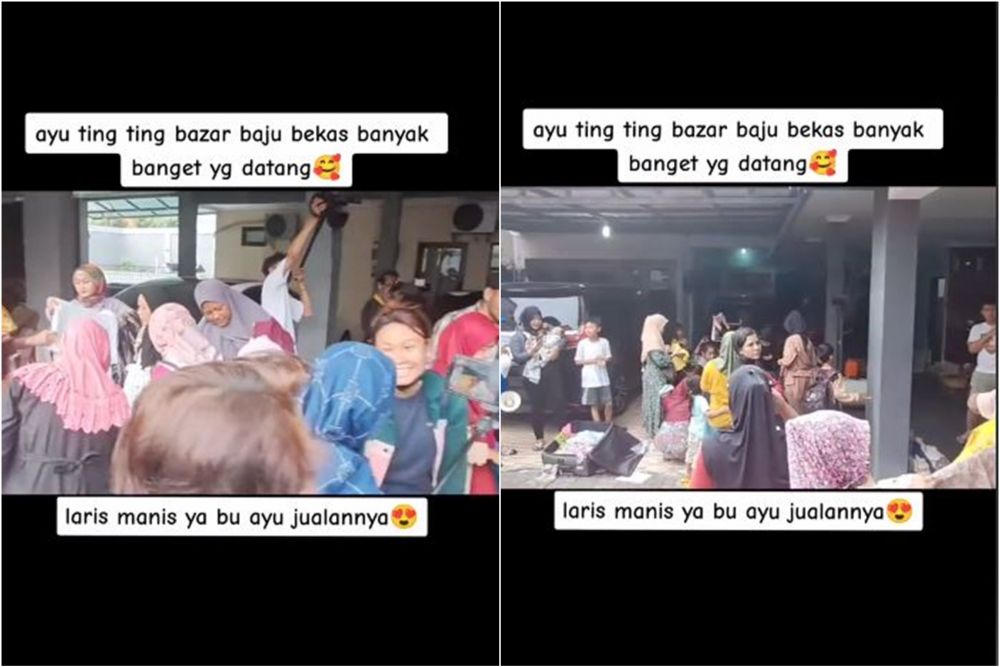 ayu ting ting jualan baju © berbagai sumber