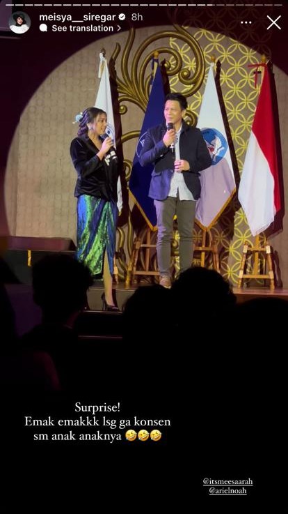  ariel noah nyanyi bareng anak di hari kelulusan © berbagai sumber