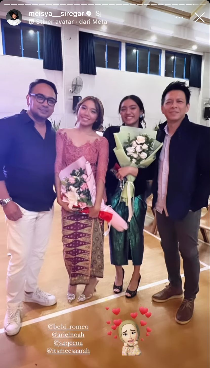 wisuda anak ariel noah berasa konser © berbagai sumber wisuda anak ariel noah berasa konser © berbagai sumber