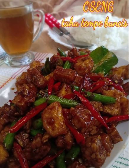 13 Resep oseng tempe campur tahu, enak, sederhana, praktis, dan mudah dibuat