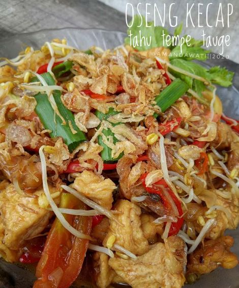 13 Resep oseng tempe campur tahu, enak, sederhana, praktis, dan mudah dibuat