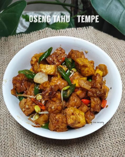 13 Resep oseng tempe campur tahu, enak, sederhana, praktis, dan mudah dibuat
