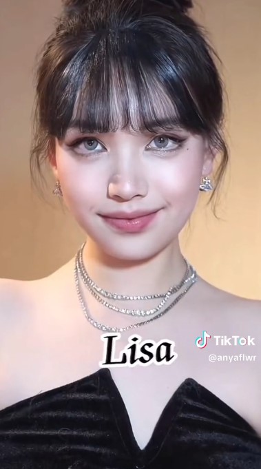 wanita recreate makeup BLACKPINK © TikTok wanita recreate makeup BLACKPINK © TikTok