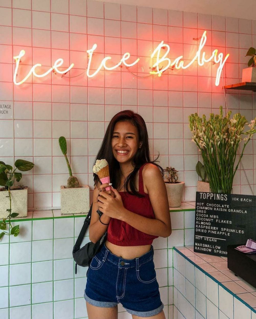 Potret tanpa makeup Shenina Cinnamon © Instagram