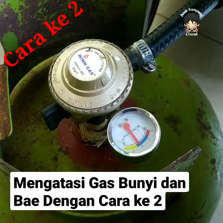 Tanpa perlu karet gelang atau ganti karet gas baru, ini trik praktis atasi tabung gas elpiji bocor