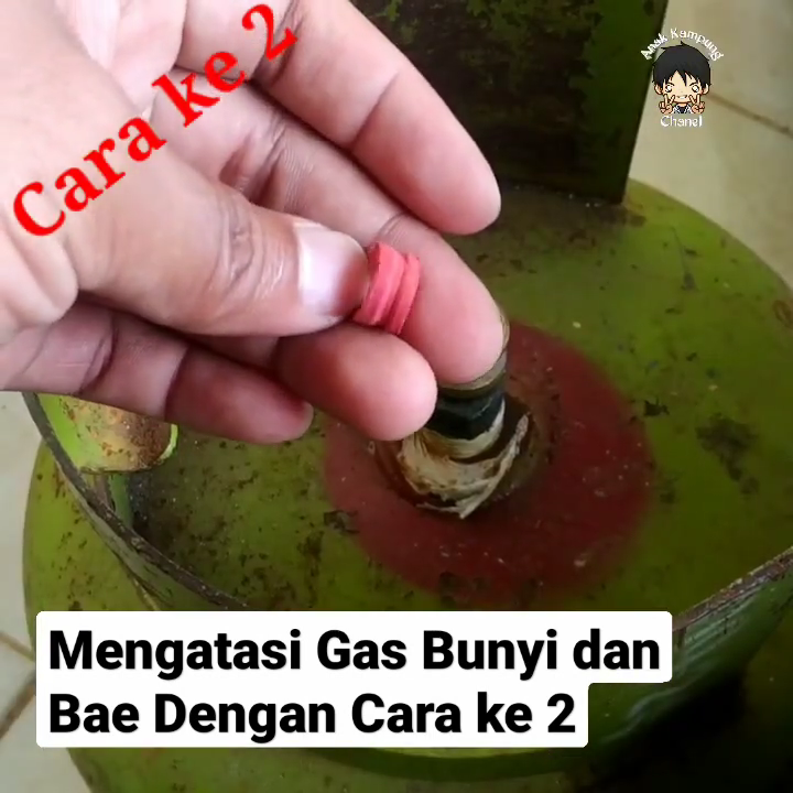 Tanpa perlu karet gelang atau ganti karet gas baru, ini trik praktis atasi tabung gas elpiji bocor
