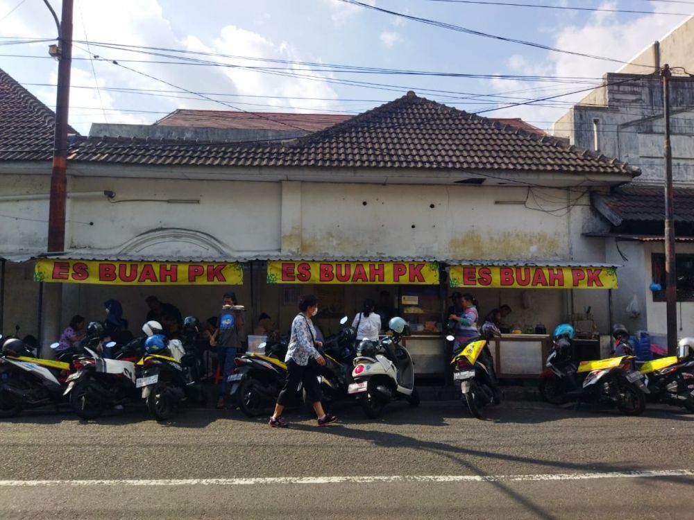 Rahasia di balik larisnya Es Buah PK © 2023 brilio.net