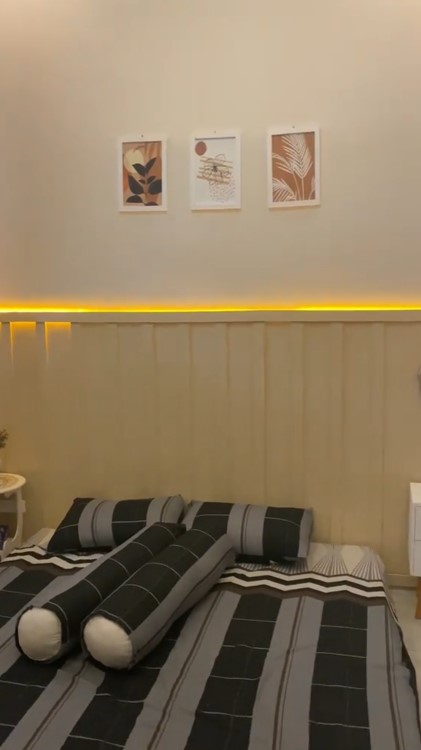 transformasi kamar burik jadi estetik © TikTok