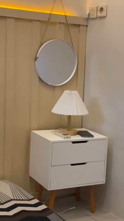 transformasi kamar burik jadi estetik © TikTok