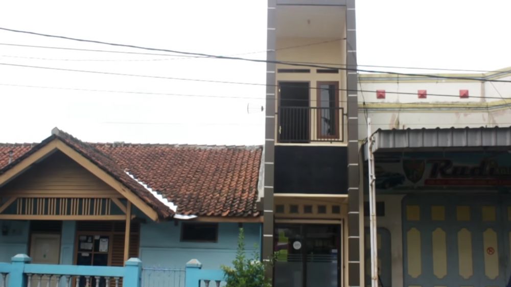rumah lebar 2 meter tipis tapi nyaman © YouTube/Pasutri Gaje Home Tour