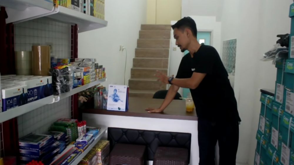 rumah lebar 2 meter tipis tapi nyaman © YouTube/Pasutri Gaje Home Tour