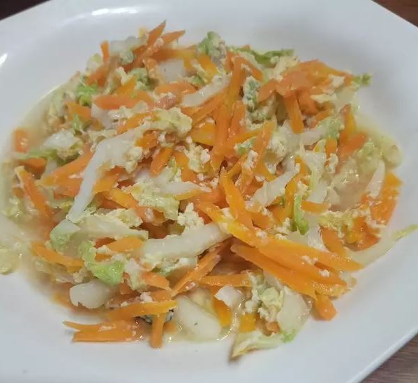 11 Resep masakan orak arik telur sawi putih, gurih, lezat, dan bikin nagih