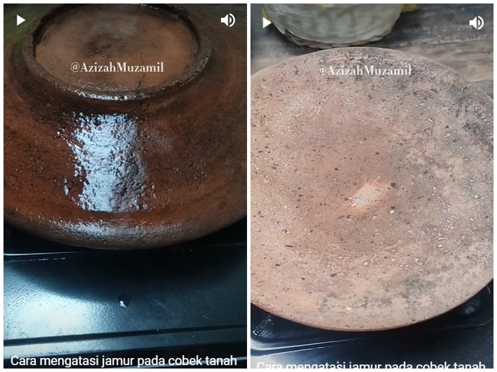Jangan cuma dicuci, begini cara menghilangkan jamur di cobek tanah liat agar tak tumbuh lagi