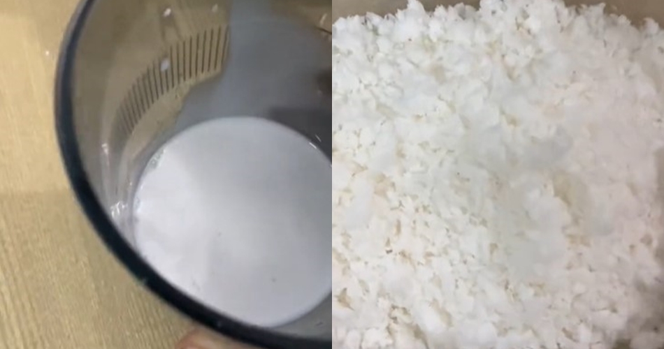 Tanpa mesin atau alat parut khusus, ini trik cepat memarut dan memeras kelapa buat jadi santan