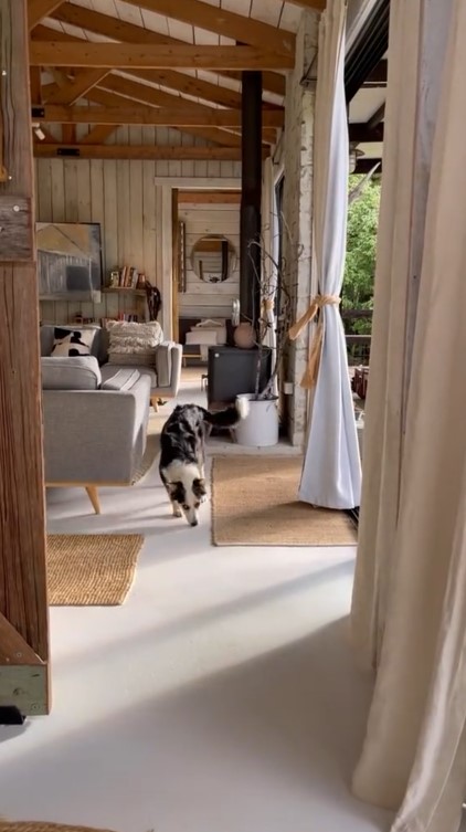 gubuk kayu bak vila di Bali © TikTok