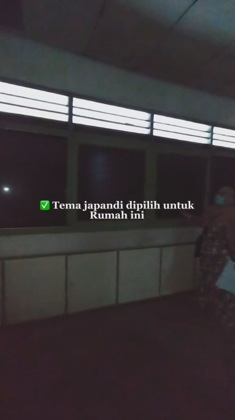 rumah 10 tahun terbengkalai direnovasi ala jepang © TikTok/@vtstudio.co
