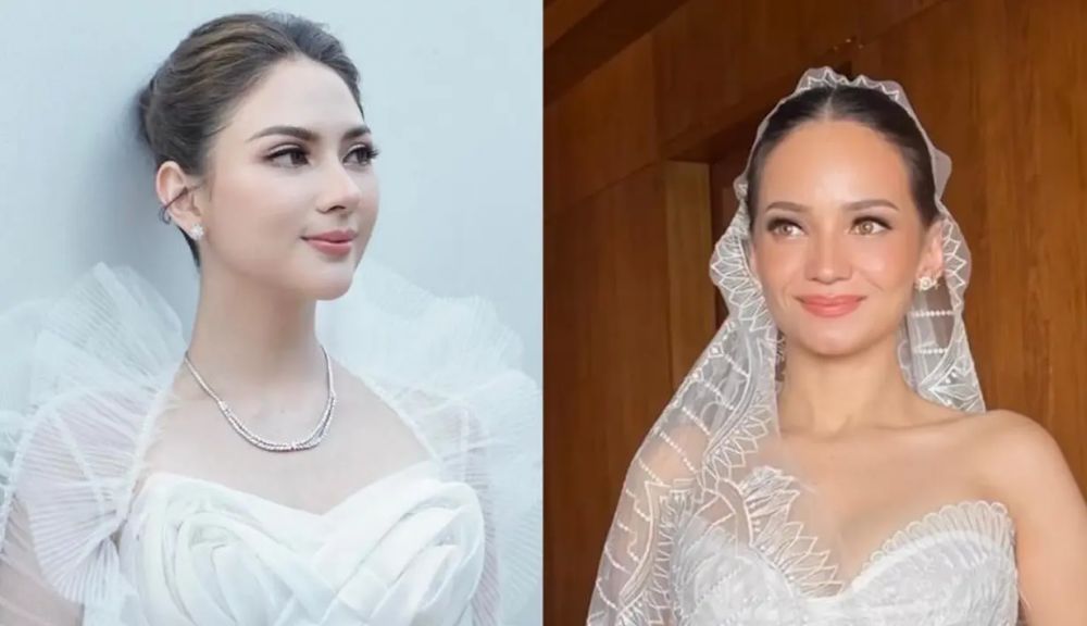 7 beda gaya resepsi pernikahan Jessica Mila dan Enzy Storia © 2023 berbagai sumber