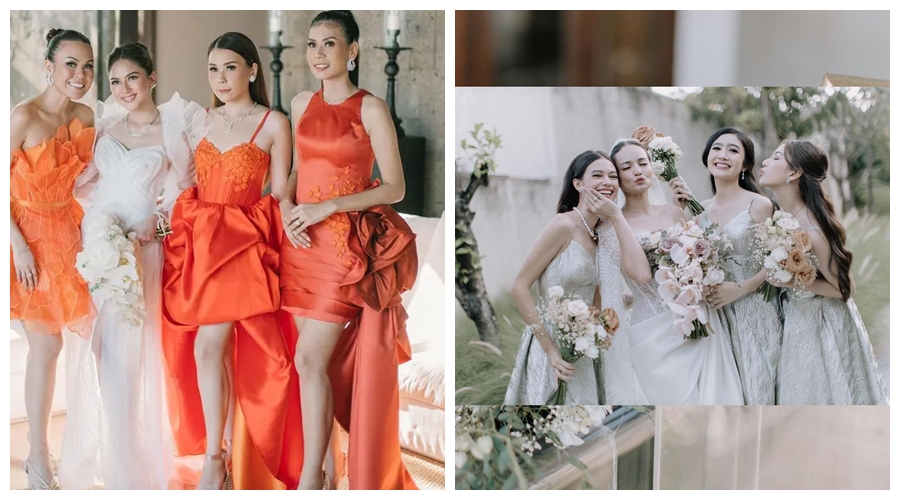 7 beda gaya resepsi pernikahan Jessica Mila dan Enzy Storia © 2023 berbagai sumber